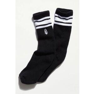NWT Free People Movement Logo Stripe Tube Socks